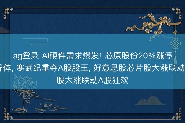ag登录 AI硬件需求爆发! 芯原股份20%涨停领涨半导体, 寒武纪重夺A股股王, 好意思股芯片股大涨联动A股狂欢